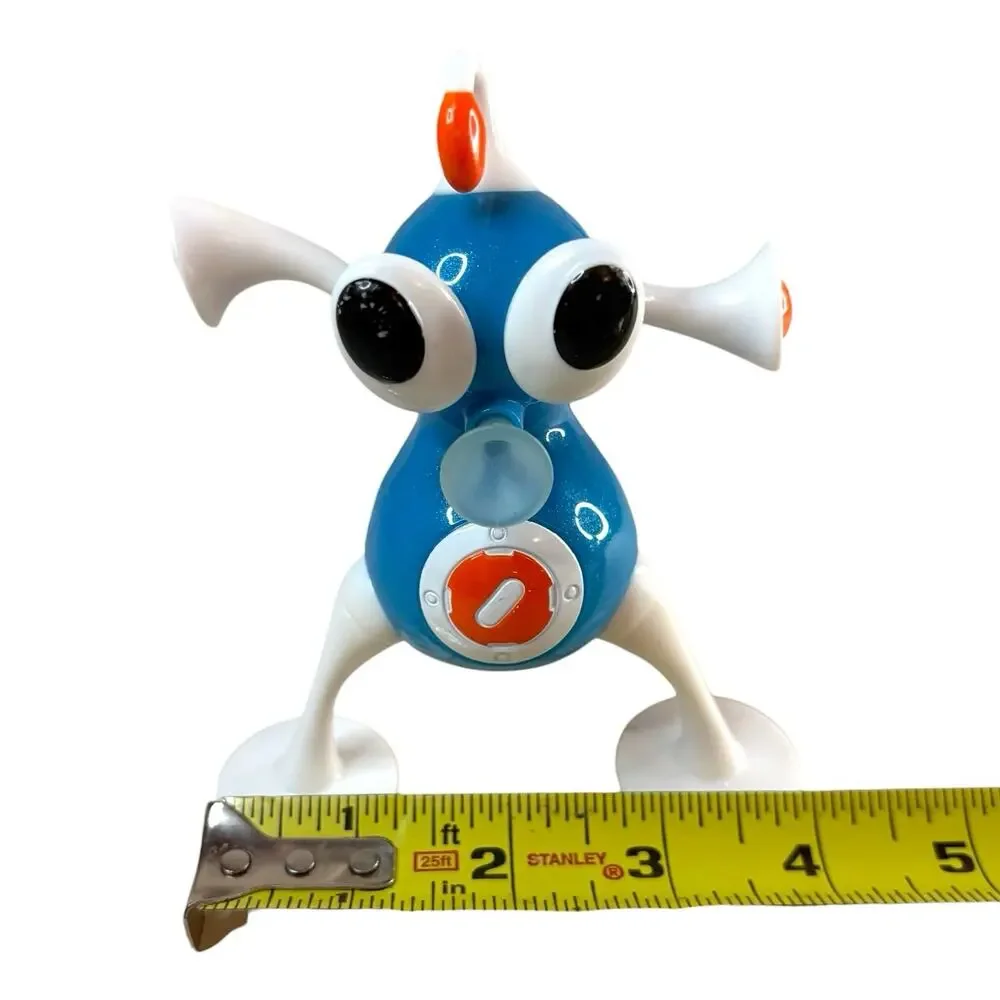 2006 McDonalds Zizzle iZ Blue Orange Tripod Robot Happy Meal Toy (NO SOUND)